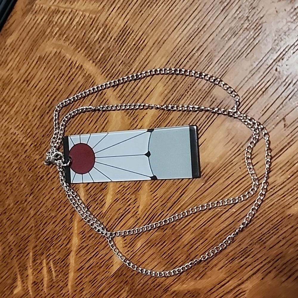 Anime "Demon Slayer" hnafuda necklace - Picture 5 of 5
